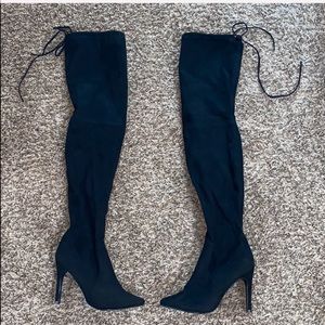 Over the Knee Heeled Boots